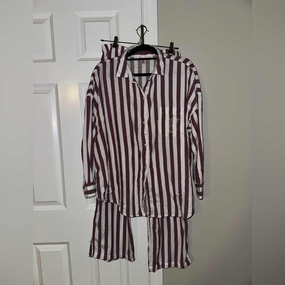 Victoria’s Secret VS stripe pajama set